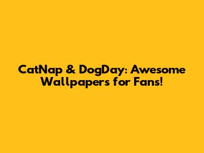 CatNap & DogDay: Awesome Wallpapers for Fans!