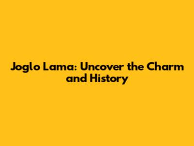 Joglo Lama: Uncover the Charm and History