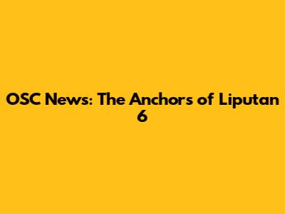 OSC News: The Anchors of Liputan 6