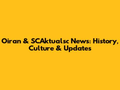 Oiran & SCAktualsc News: History, Culture & Updates