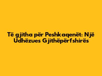 Të gjitha për Peshkaqenët: Një Udhëzues Gjithëpërfshirës