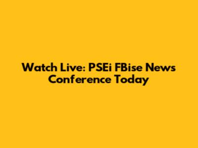 Watch Live: PSEi FBise News Conference Today